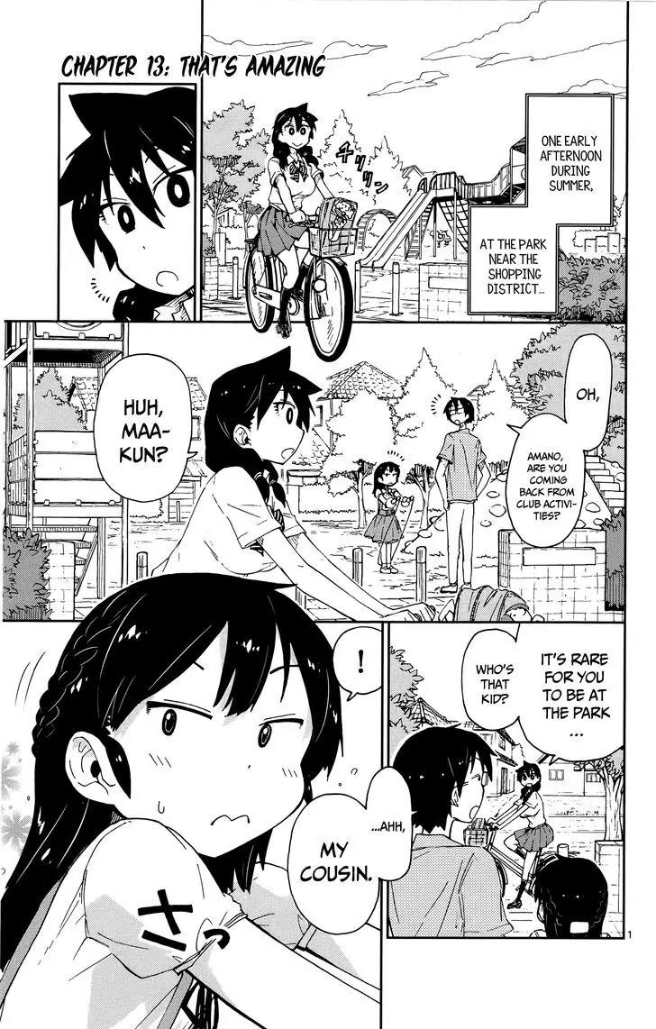 Amano Megumi wa Suki Darake! Chapter 13 page 2 - Chapter 13: That's Amazing