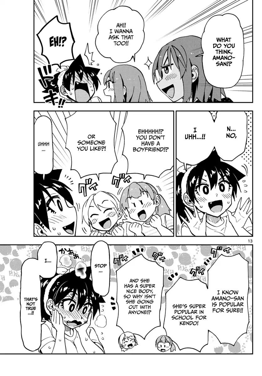 Amano Megumi wa Suki Darake! Chapter 130 page 13 - Chapter 130: School trip arc Part 2: Too conscious