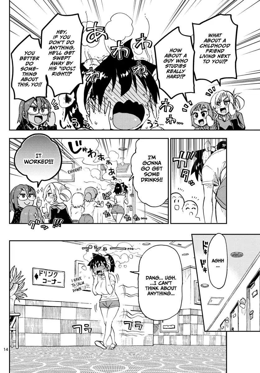 Amano Megumi wa Suki Darake! Chapter 130 page 14 - Chapter 130: School trip arc Part 2: Too conscious