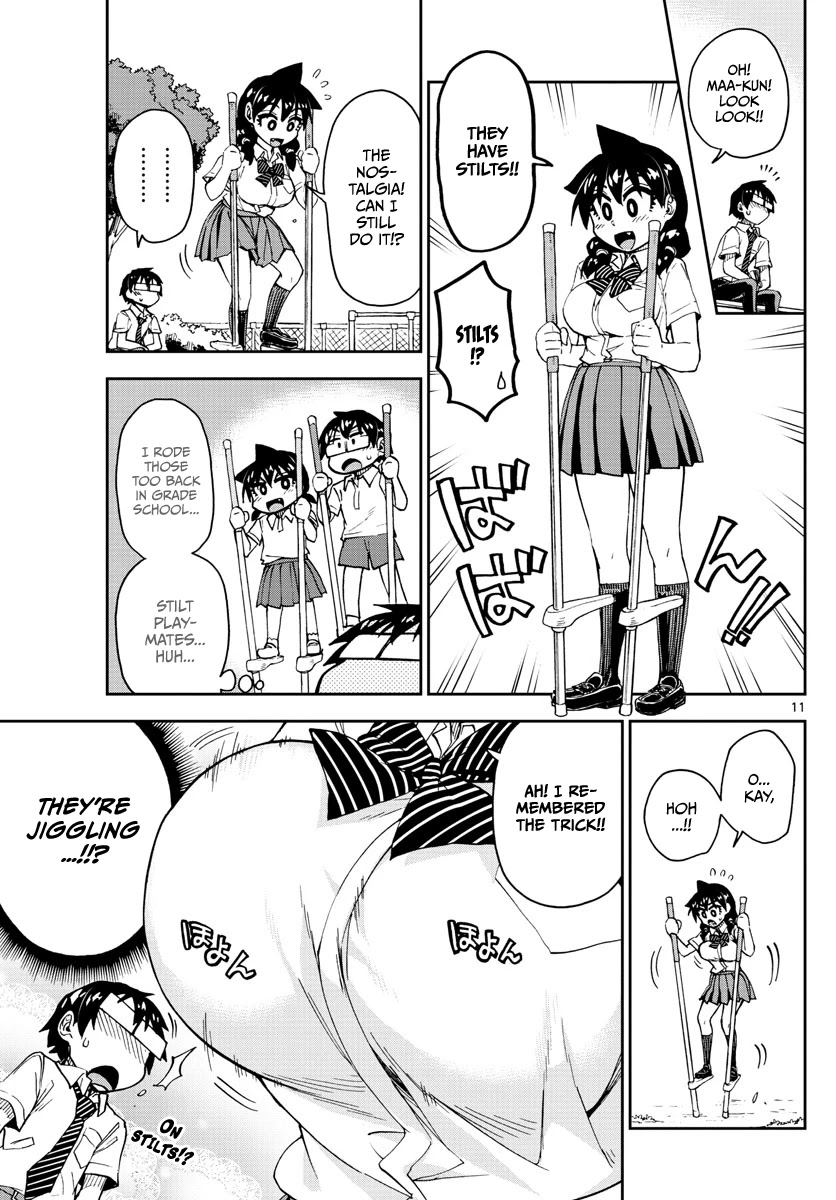 Amano Megumi wa Suki Darake! Chapter 138 page 11 - Chapter 138: Stilt playmates
