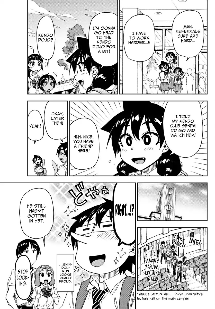 Amano Megumi wa Suki Darake! Chapter 149 page 7 - Chapter 149: Tokyo University