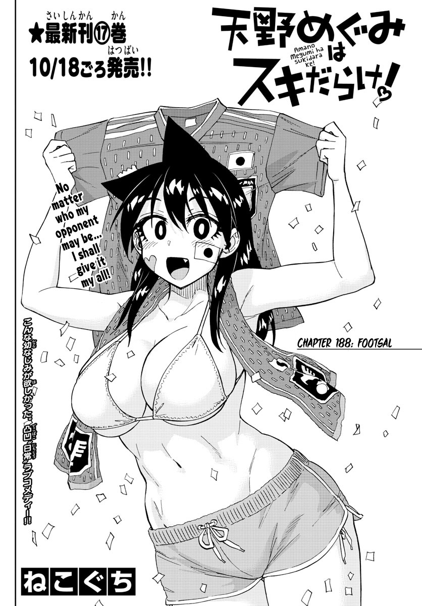 Amano Megumi wa Suki Darake! Chapter 188 page 2 - Chapter 188: Footsal
