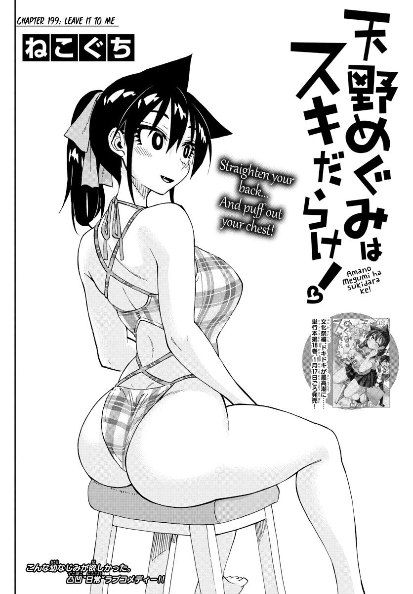 Amano Megumi wa Suki Darake! Chapter 199 page 2 - Chapter 199: Leave It To Me