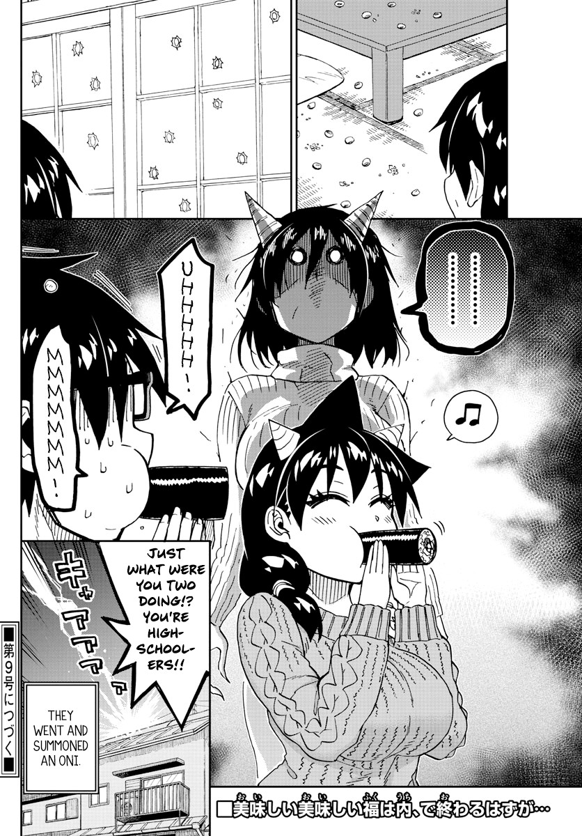 Amano Megumi wa Suki Darake! Chapter 203 page 16 - Chapter 203: A Bean Throwing Contest