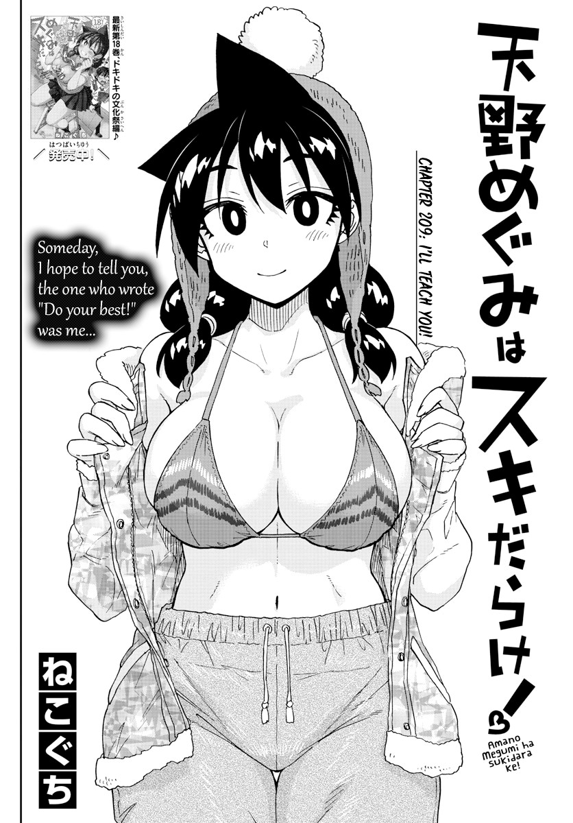 Amano Megumi wa Suki Darake! Chapter 209 page 2 - Chapter 209: I'll Teach You!