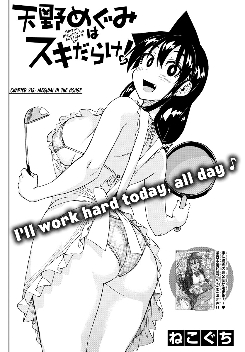 Amano Megumi wa Suki Darake! Chapter 215 page 2 - Chapter 215: Megumi In The House