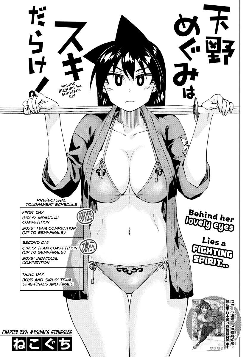 Amano Megumi wa Suki Darake! Chapter 239 page 2 - Chapter 239: Megumi's Struggles