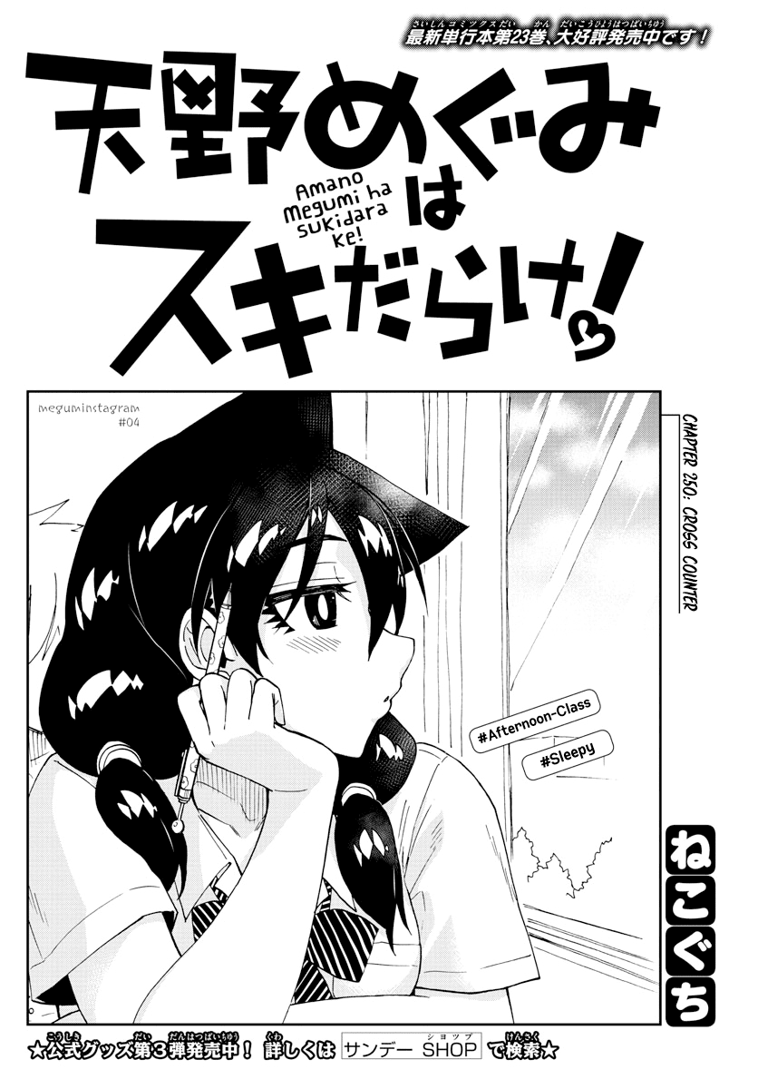 Amano Megumi wa Suki Darake! Chapter 250 page 3 - Chapter 250: Cross Counter