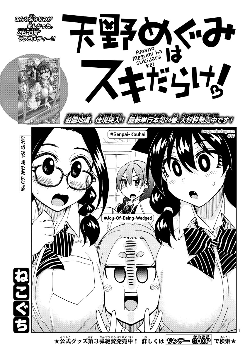 Amano Megumi wa Suki Darake! Chapter 264 page 1 - Chapter 264: The Same Location