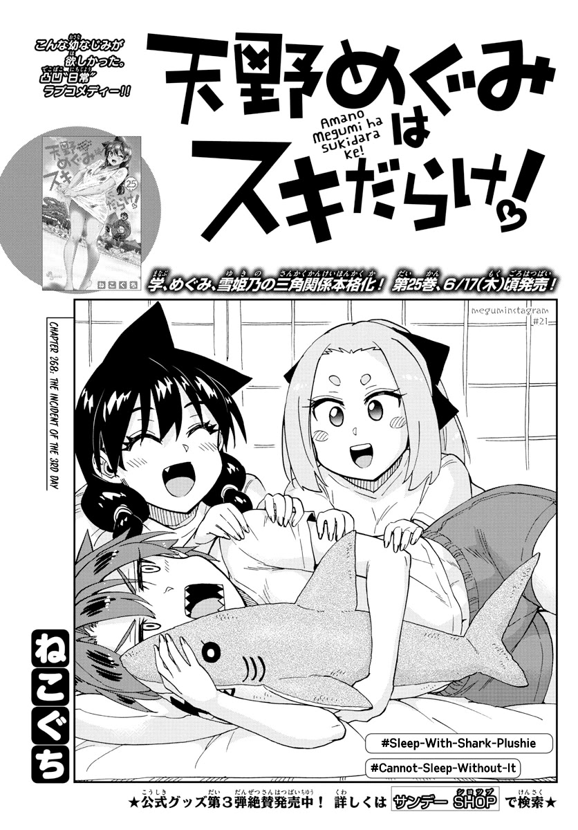 Amano Megumi wa Suki Darake! Chapter 268 page 1 - Chapter 268: The Incident Of The 3rd Day