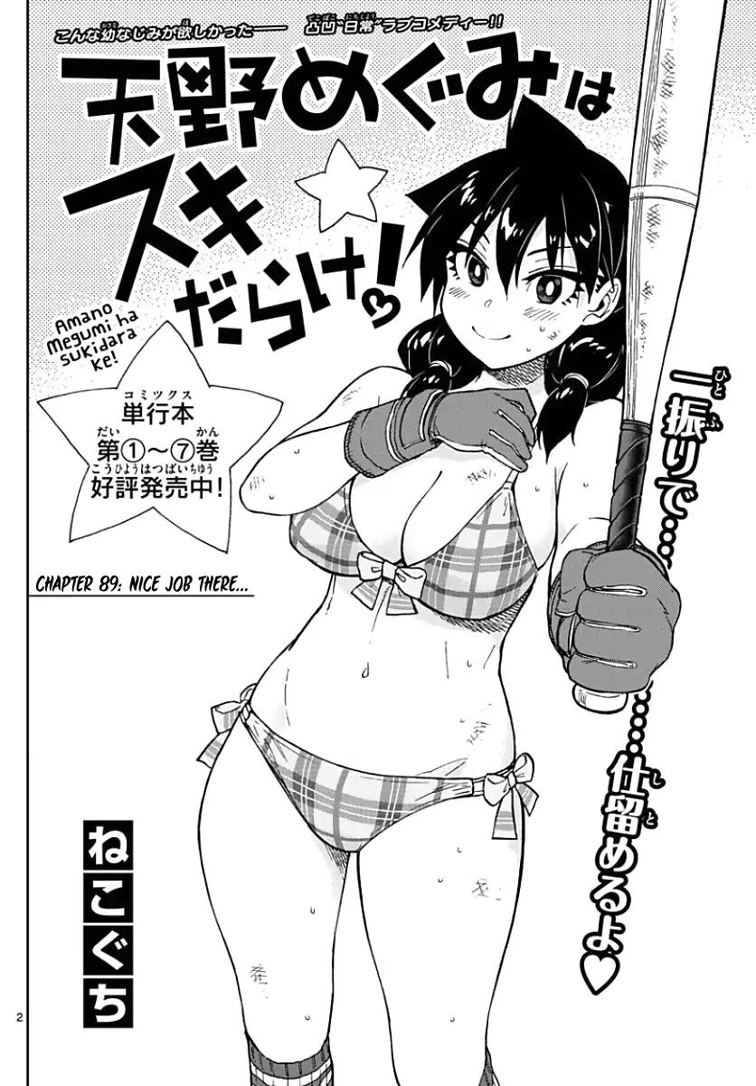 Amano Megumi wa Suki Darake! Chapter 89 page 2 - Chapter 89: Nice Job There...