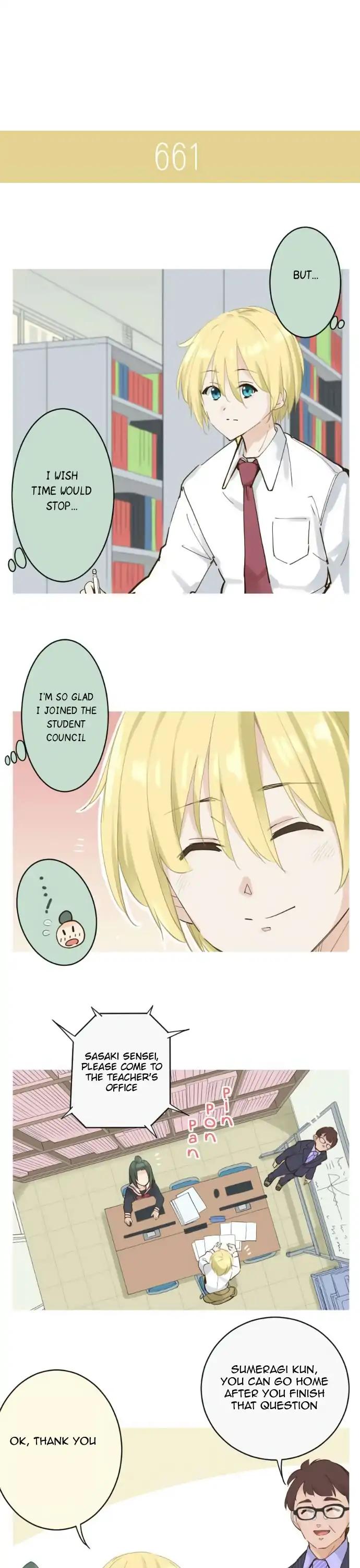 Amanogawa Ke No Yon Shimai Chapter 103 page 8 - Chapter 103: Alone Together