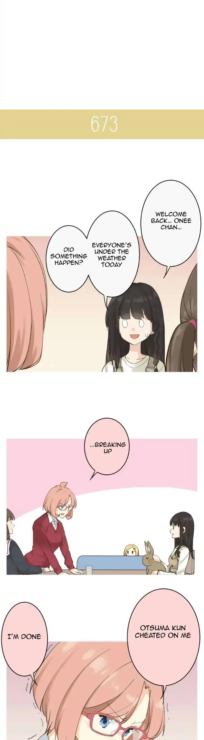 Amanogawa Ke No Yon Shimai Chapter 104 page 14 - Chapter 104: Jealousy