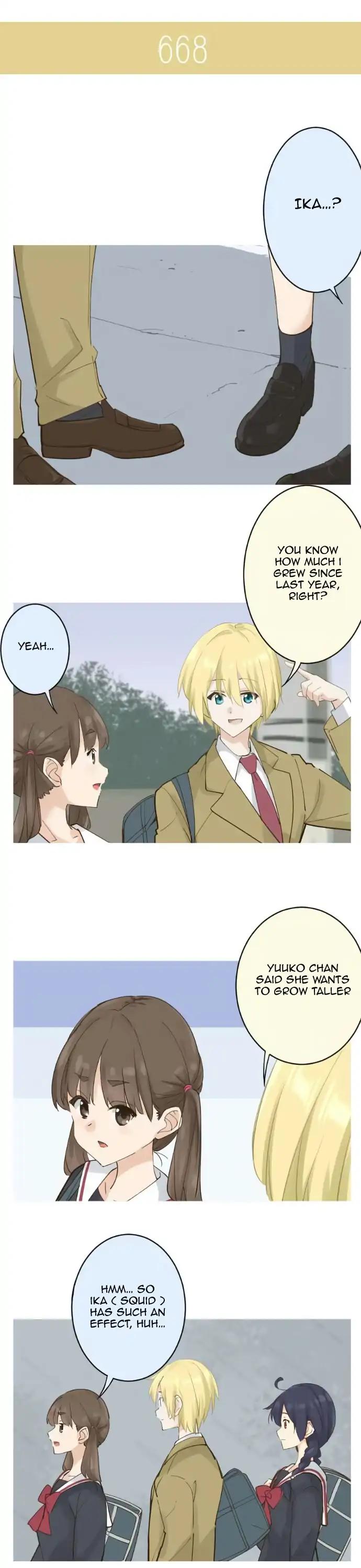 Amanogawa Ke No Yon Shimai Chapter 104 page 8 - Chapter 104: Jealousy