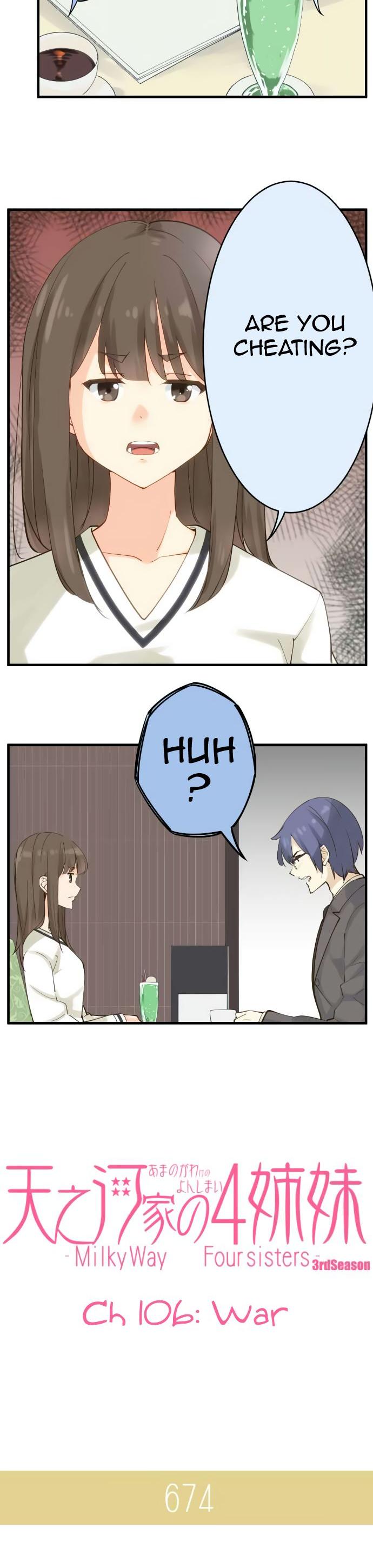 Amanogawa Ke No Yon Shimai Chapter 106 page 3 - Chapter 106: War