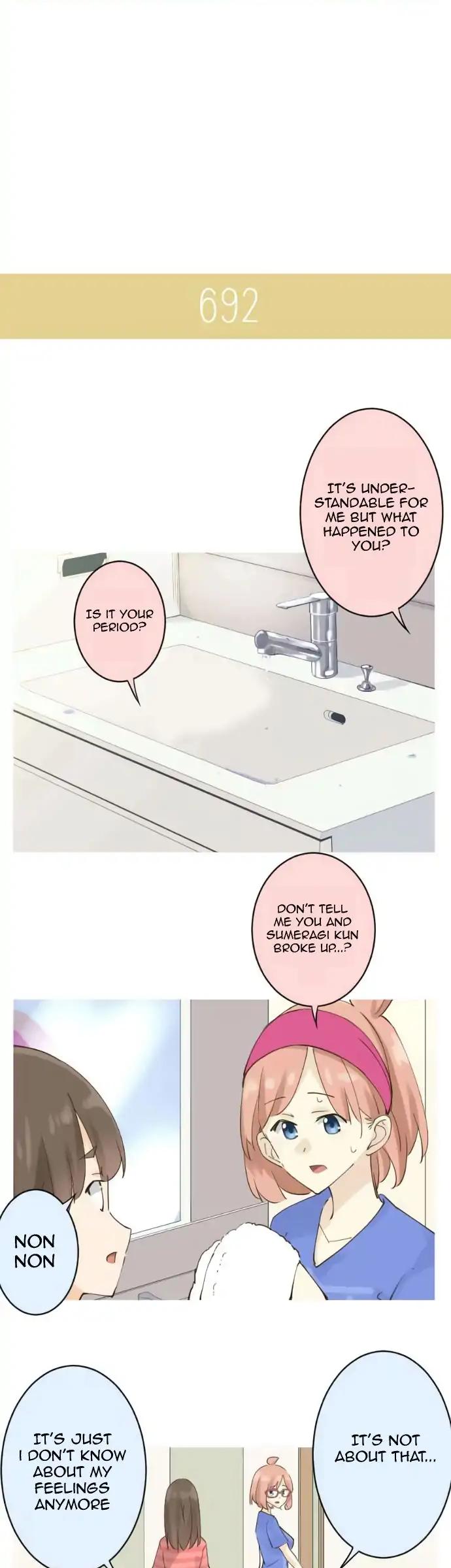 Amanogawa Ke No Yon Shimai Chapter 108 page 6 - Chapter 108: By Oneself