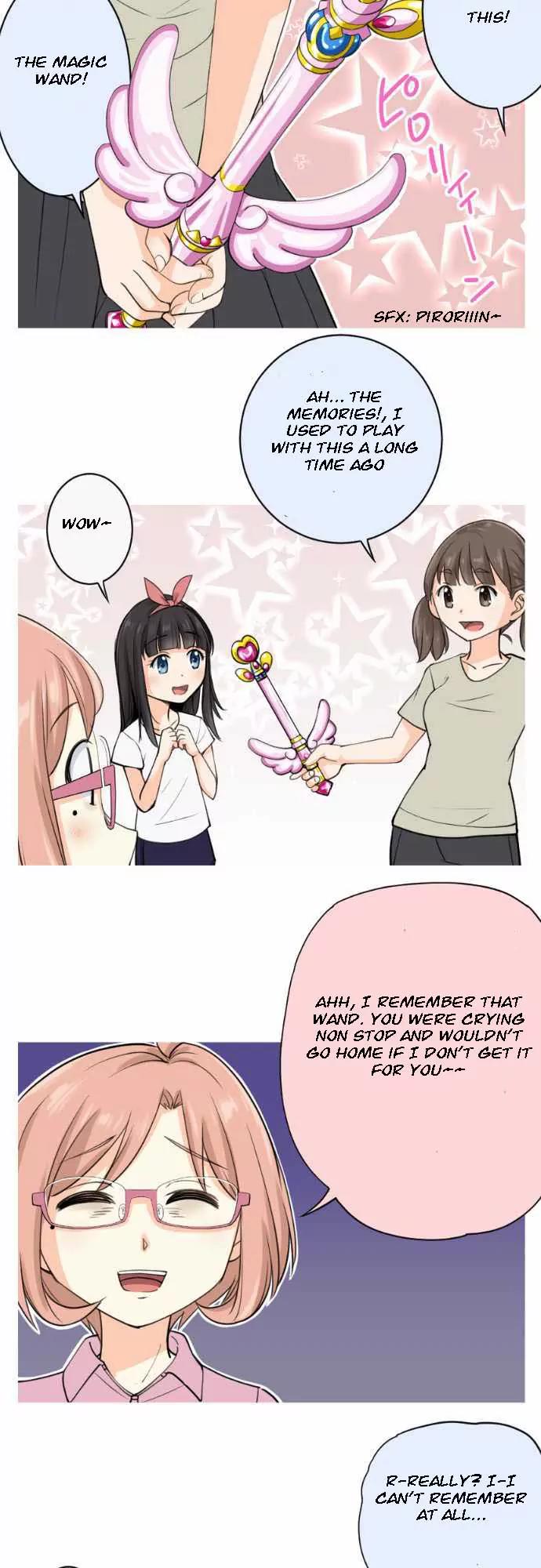 Amanogawa Ke No Yon Shimai Chapter 12 page 9 - Chapter 12: Mahou Shoujo ( Magical Girl )