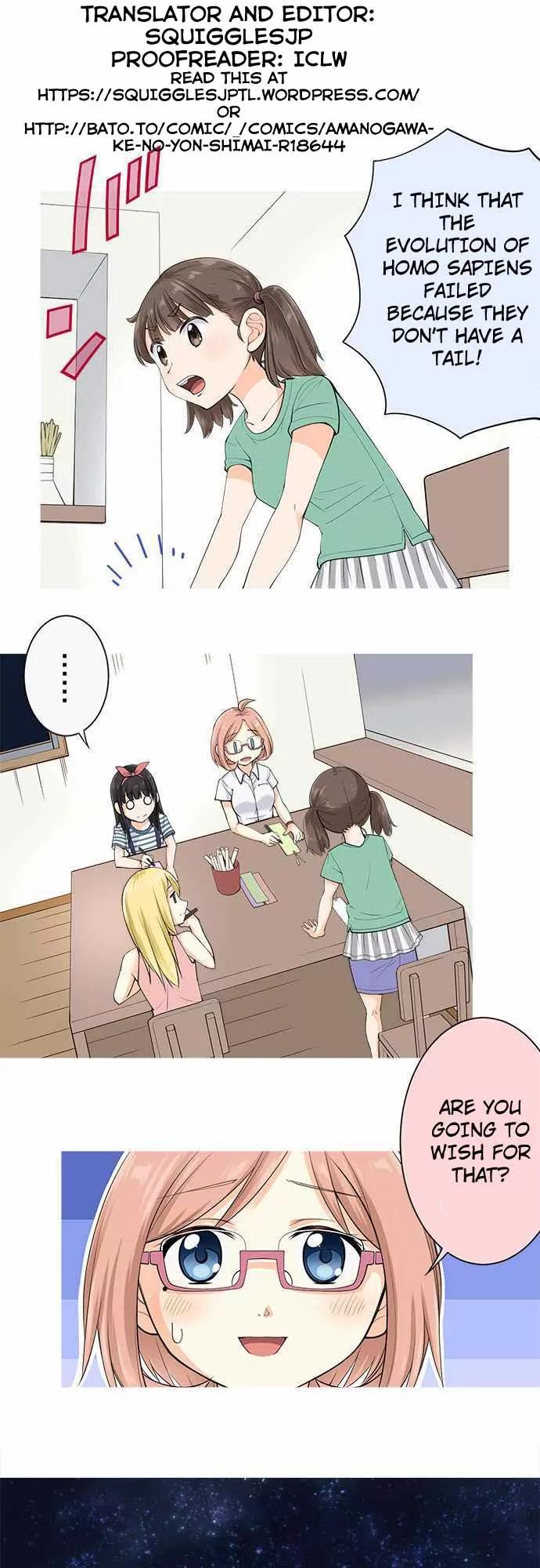 Amanogawa Ke No Yon Shimai Chapter 15 page 1 - Chapter 15: July The 7th ( Tanabata )