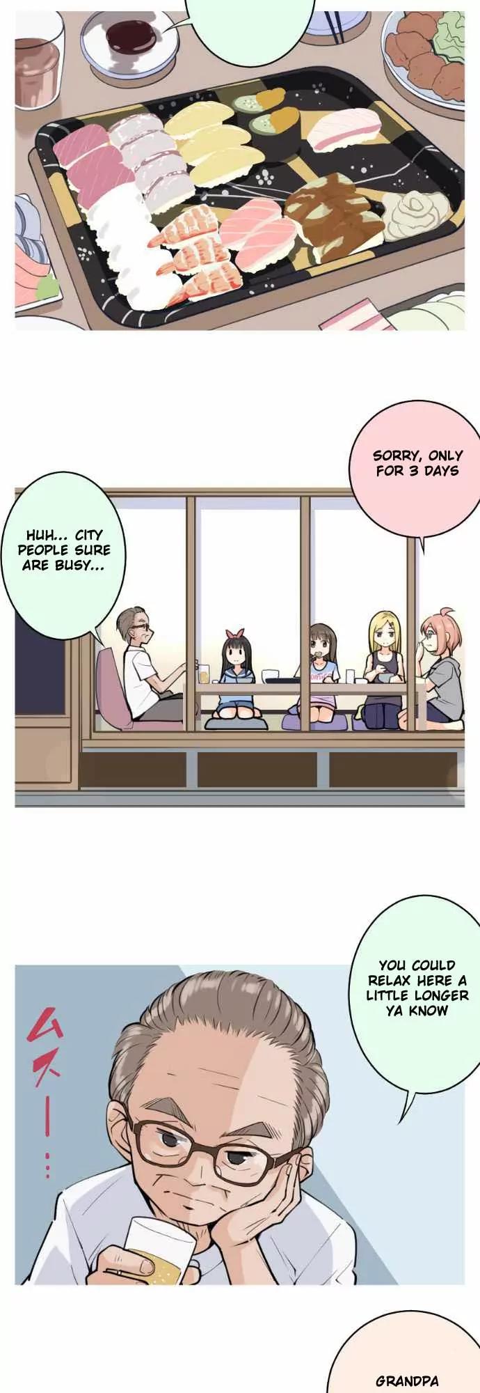 Amanogawa Ke No Yon Shimai Chapter 18 page 9 - Chapter 18: Countryside (1)