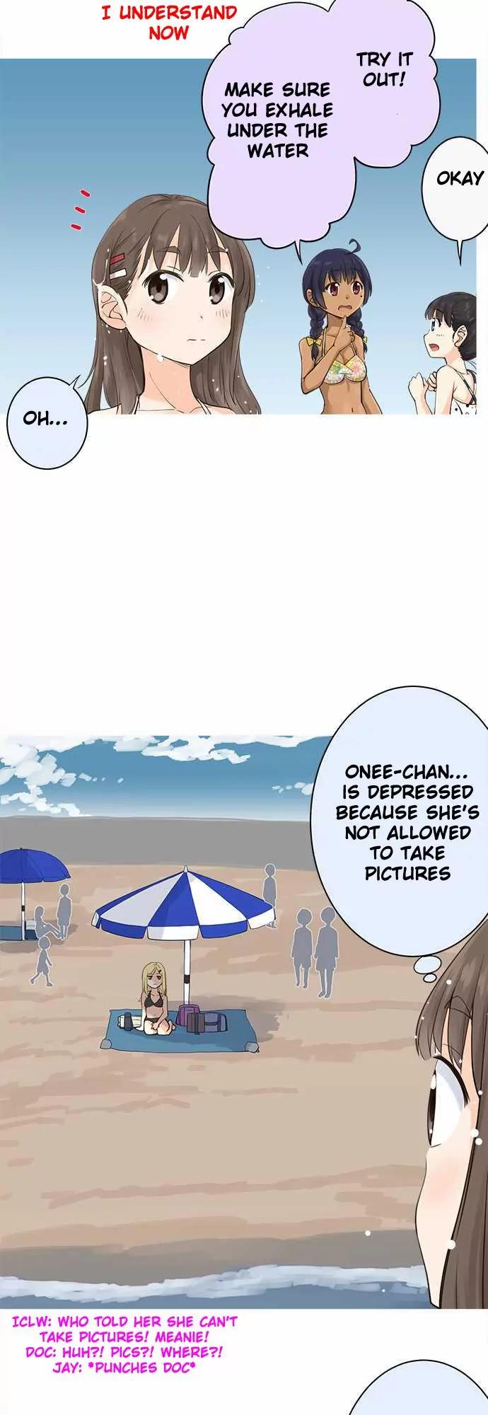 Amanogawa Ke No Yon Shimai Chapter 25 page 14 - Chapter 25: The Beach!