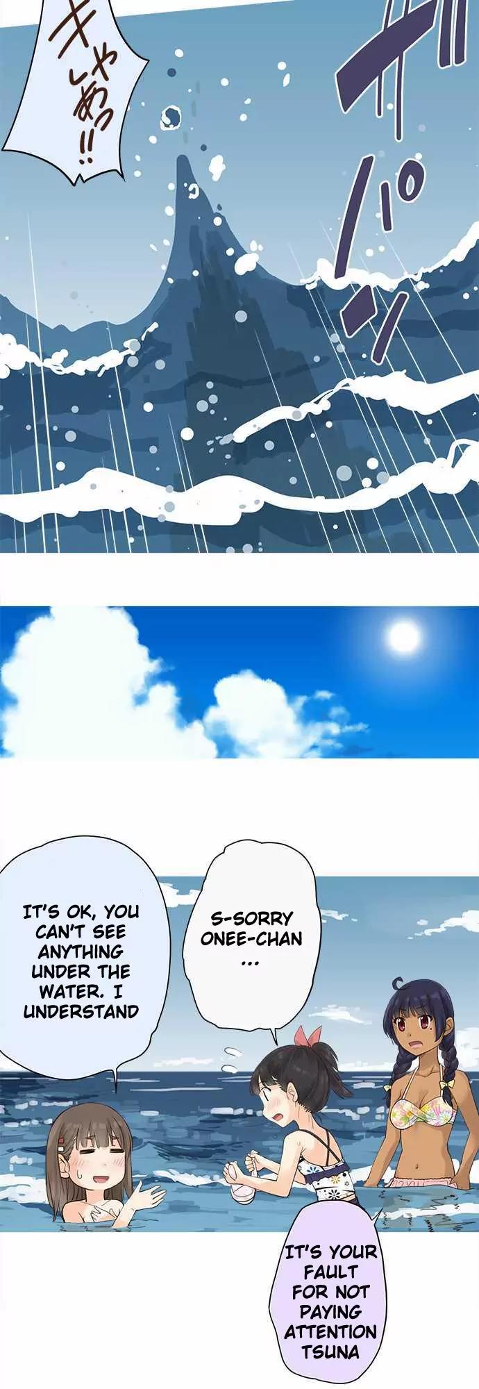 Amanogawa Ke No Yon Shimai Chapter 25 page 21 - Chapter 25: The Beach!