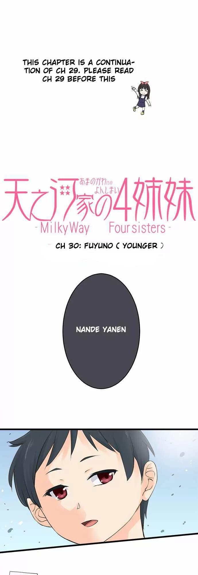Amanogawa Ke No Yon Shimai Chapter 30 page 2 - Chapter 30: Fuyuno ( Younger )