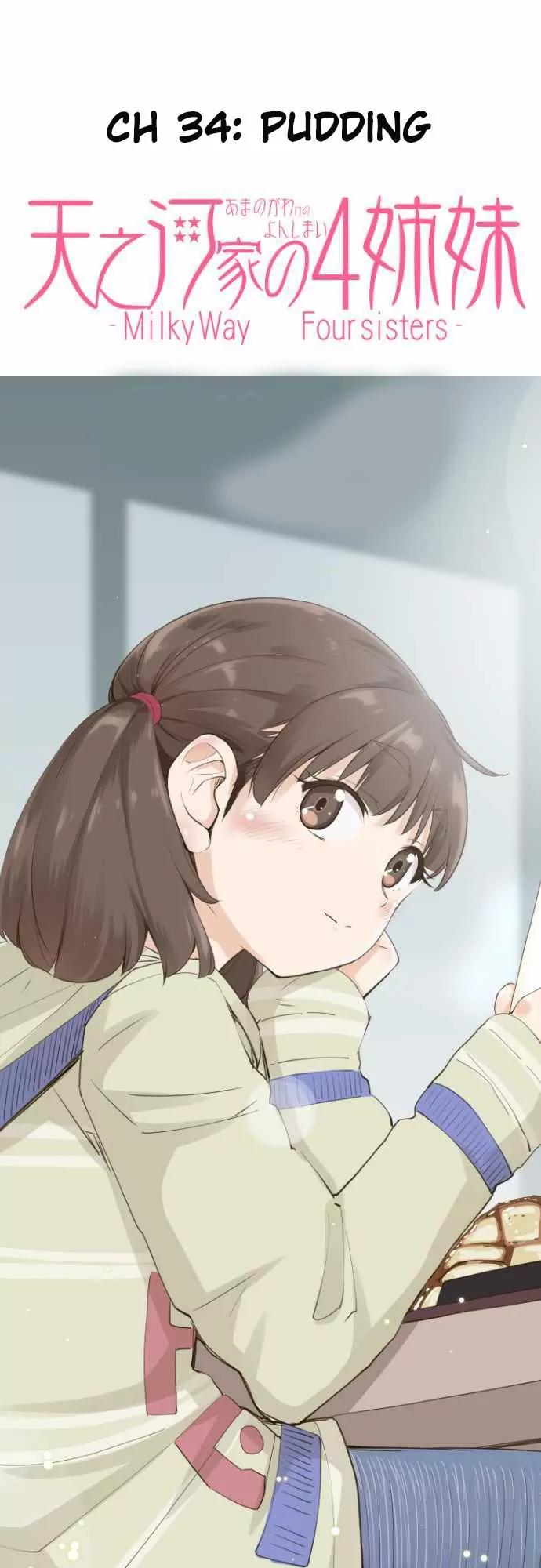 Amanogawa Ke No Yon Shimai Chapter 34 page 2 - Chapter 34: Pudding