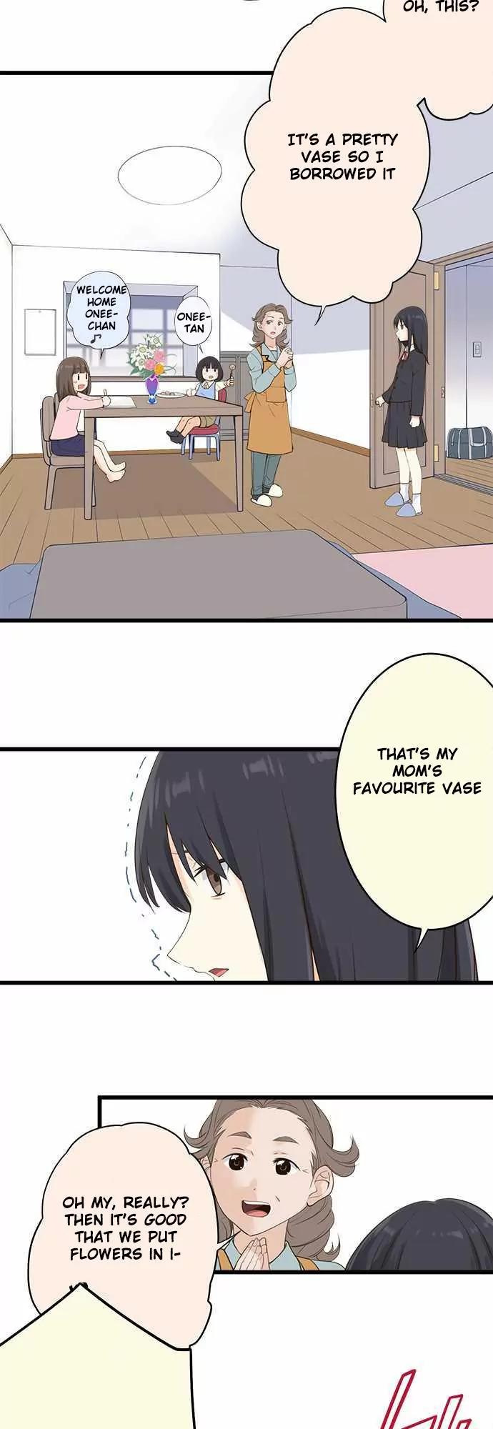 Amanogawa Ke No Yon Shimai Chapter 35.1 page 11 - Chapter 35.1: The home I don' twant to go home to①