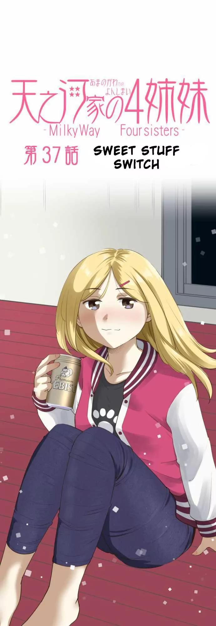 Amanogawa Ke No Yon Shimai Chapter 37 page 2 - Chapter 37: Sweet Stuff Switch