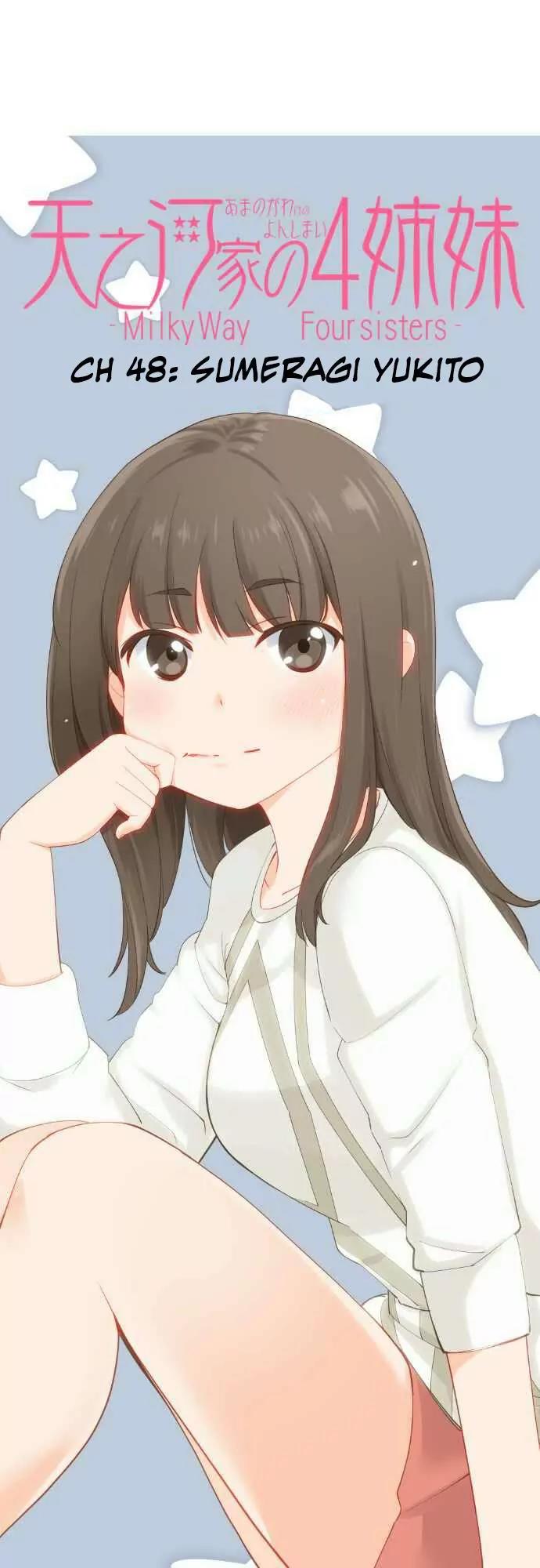 Amanogawa Ke No Yon Shimai Chapter 48 page 3 - Chapter 48: Sumeragi Yukito