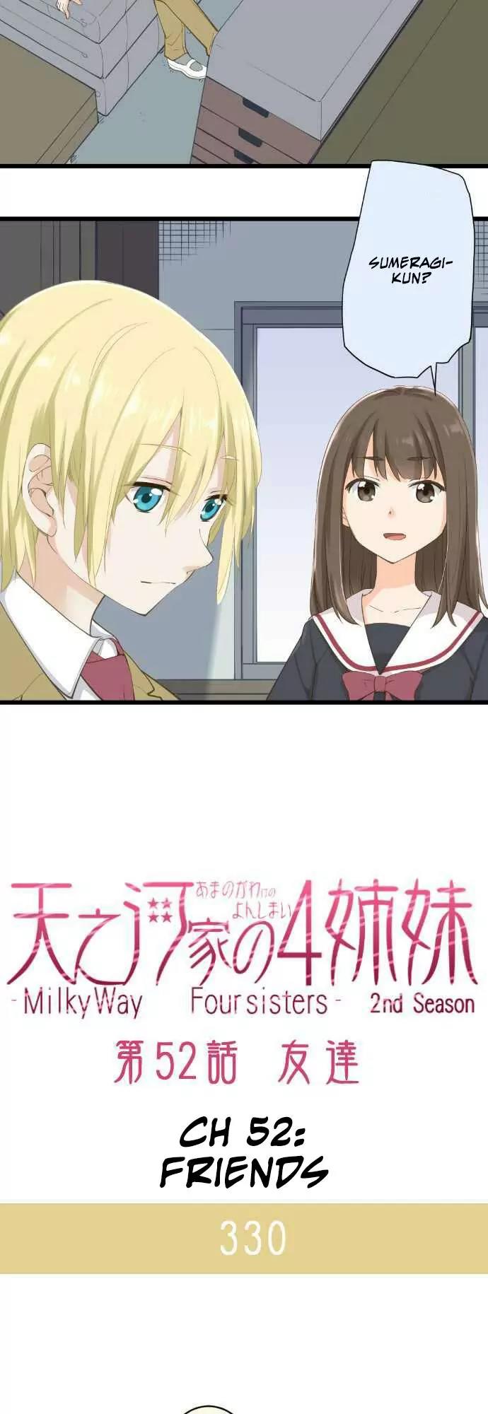 Amanogawa Ke No Yon Shimai Chapter 52 page 5 - Chapter 52: Friends
