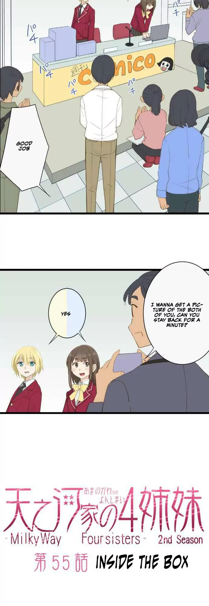 Amanogawa Ke No Yon Shimai Chapter 55 page 3 - Chapter 55: Inside The Box