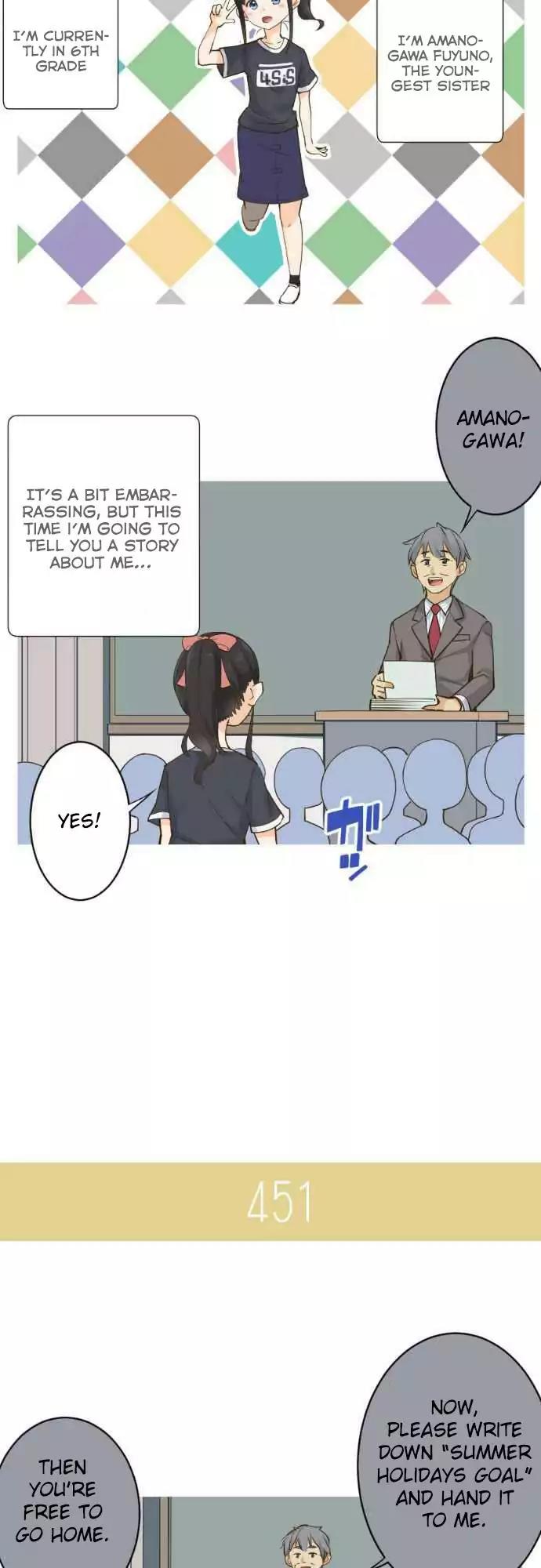 Amanogawa Ke No Yon Shimai Chapter 71 page 3 - Chapter 71: Fuyuno's Summer