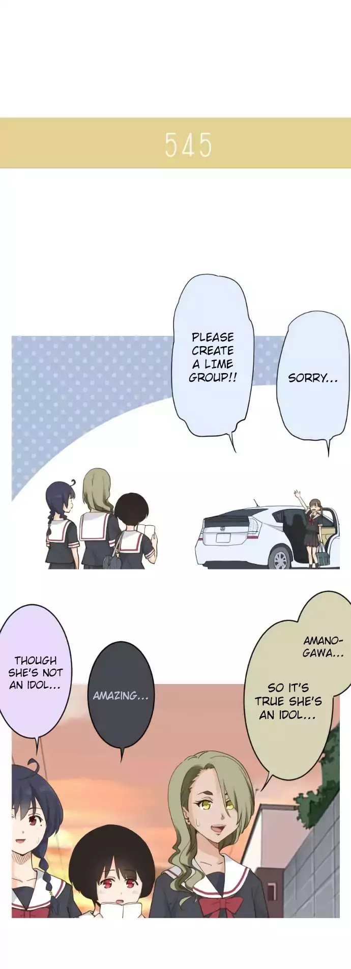 Amanogawa Ke No Yon Shimai Chapter 84 page 17 - Chapter 84: A Woman's School Trip (1)