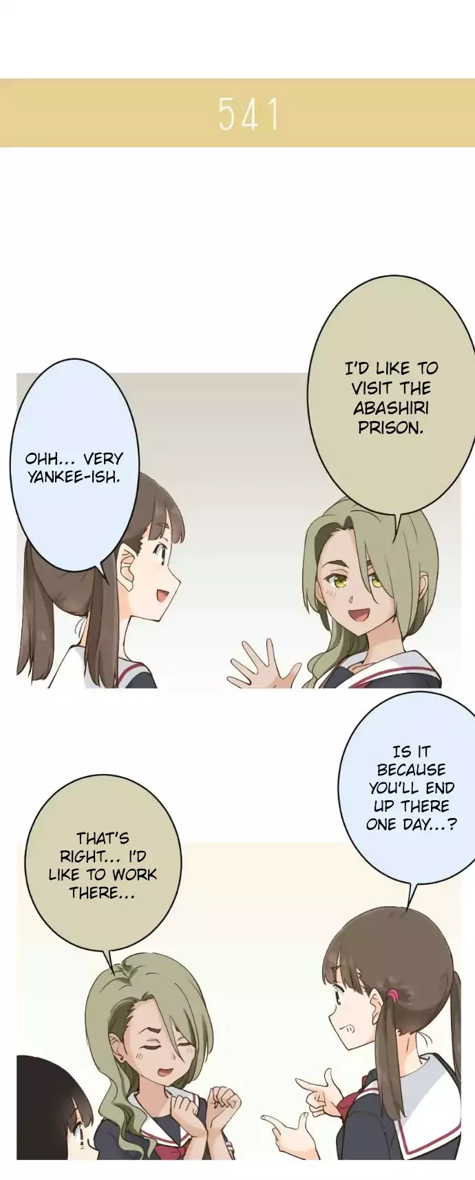 Amanogawa Ke No Yon Shimai Chapter 84 page 9 - Chapter 84: A Woman's School Trip (1)