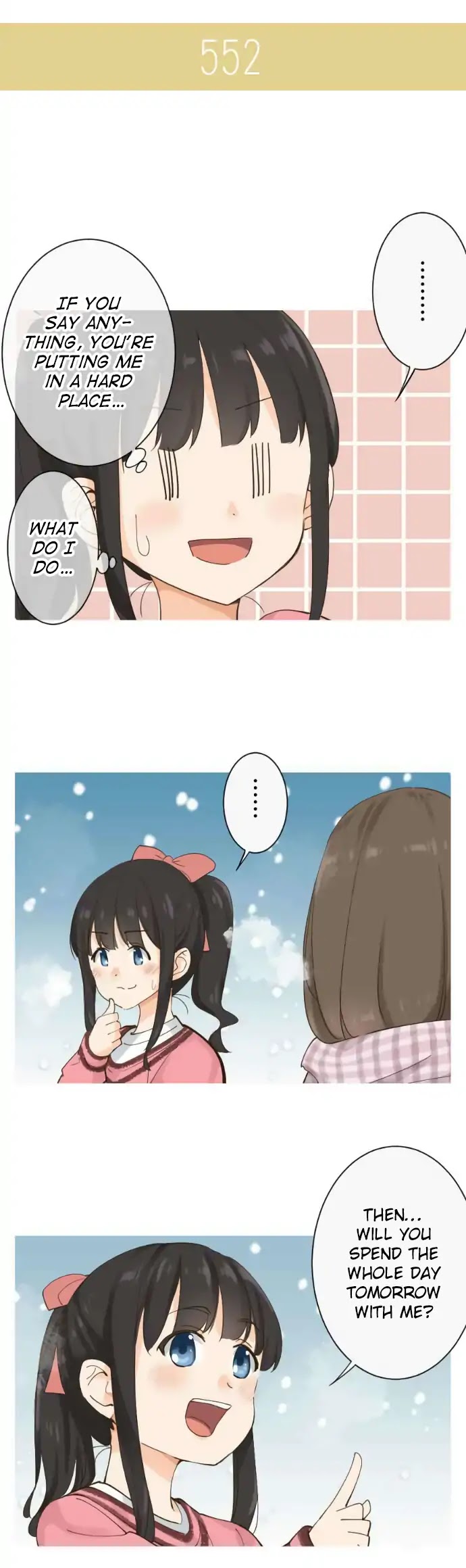 Amanogawa Ke No Yon Shimai Chapter 86 page 14 - Chapter 86: December 25th