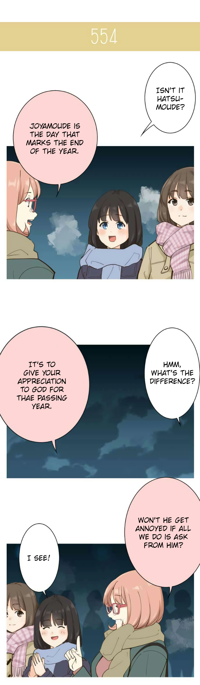 Amanogawa Ke No Yon Shimai Chapter 87 page 4 - Chapter 87