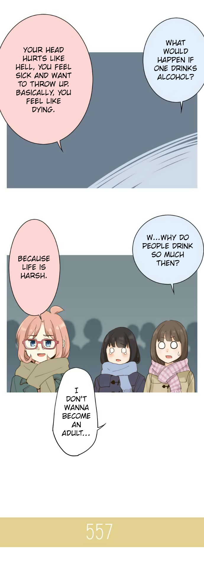 Amanogawa Ke No Yon Shimai Chapter 87 page 8 - Chapter 87
