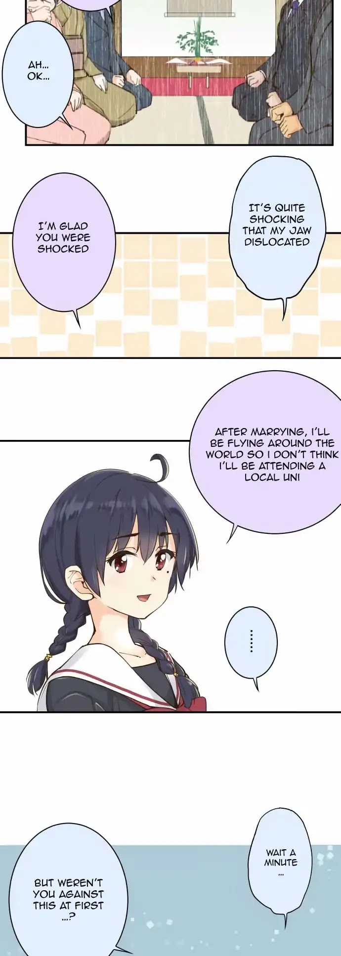 Amanogawa Ke No Yon Shimai Chapter 90.5 page 10 - Chapter 90.5: Career Path (2)