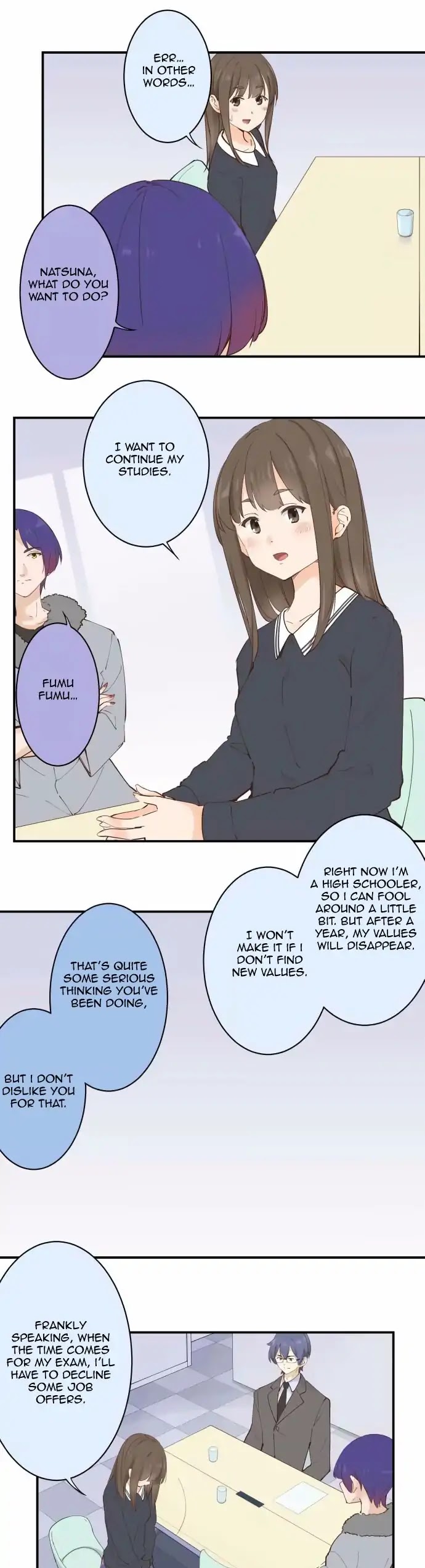 Amanogawa Ke No Yon Shimai Chapter 90 page 10 - Chapter 90: Career Path (1)