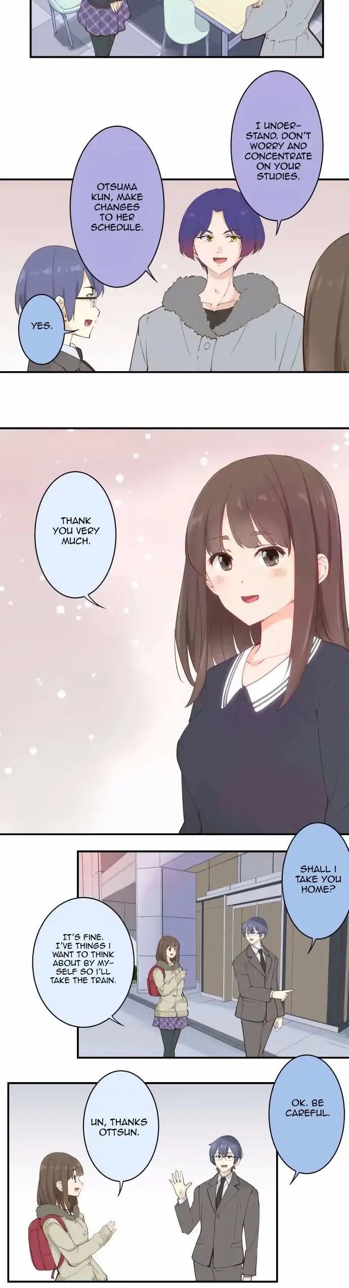 Amanogawa Ke No Yon Shimai Chapter 90 page 11 - Chapter 90: Career Path (1)