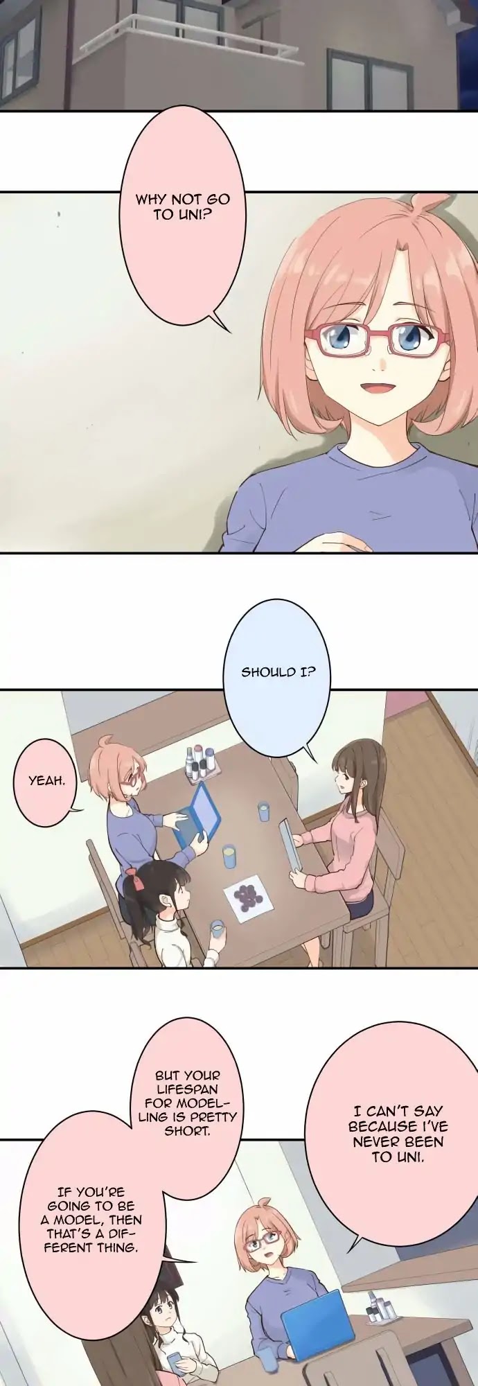 Amanogawa Ke No Yon Shimai Chapter 90 page 5 - Chapter 90: Career Path (1)
