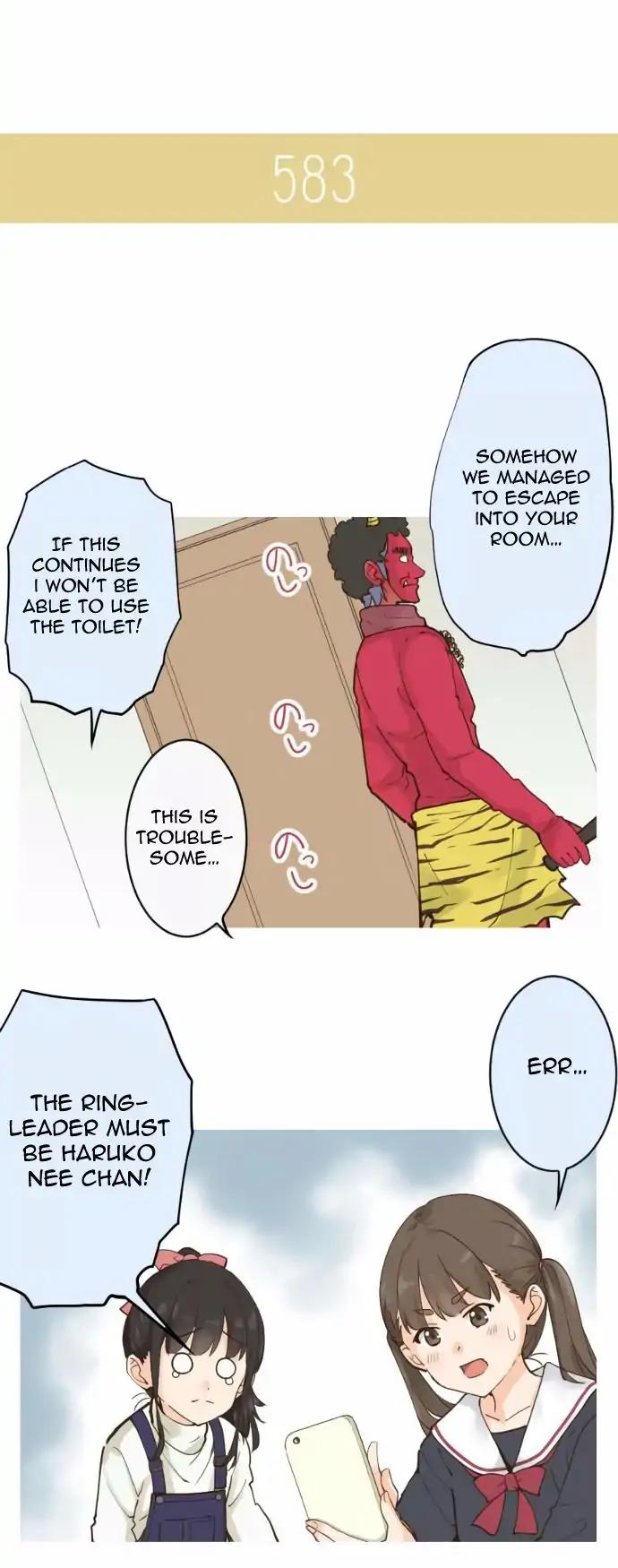 Amanogawa Ke No Yon Shimai Chapter 91 page 11 - Chapter 91: Setsubun