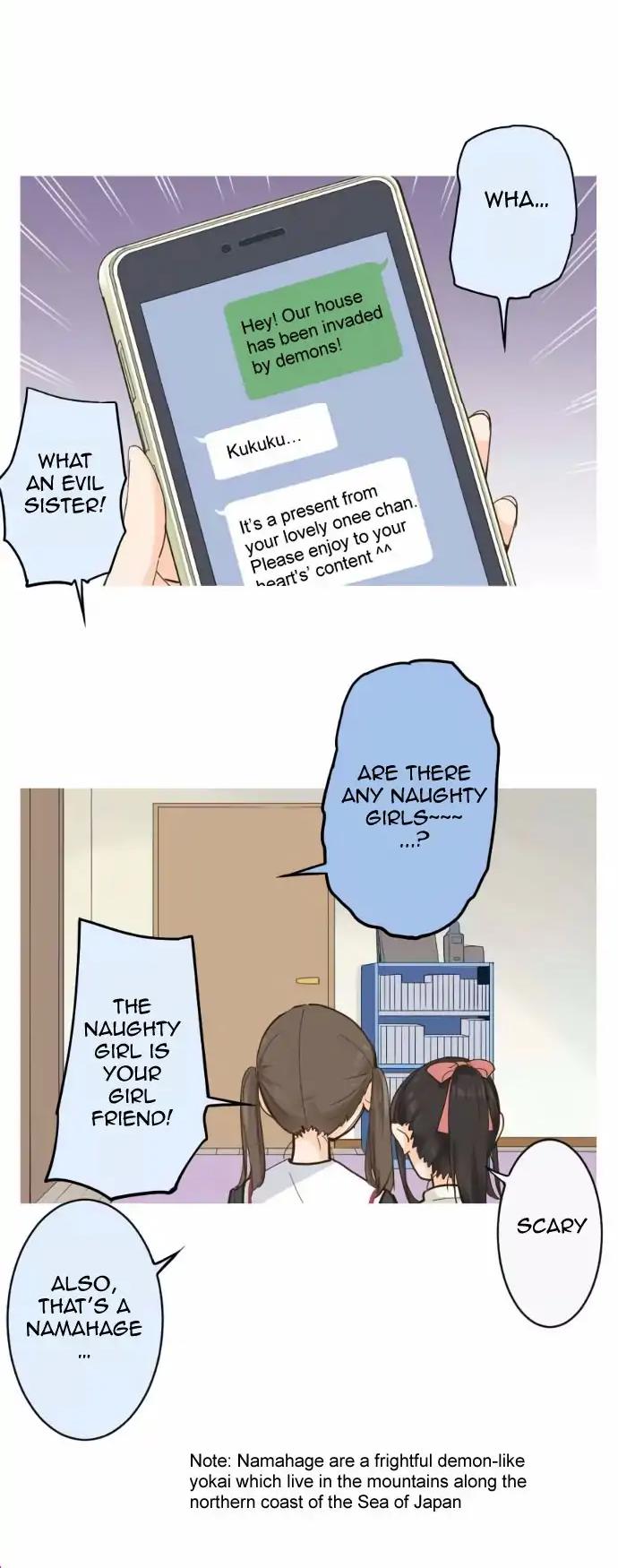 Amanogawa Ke No Yon Shimai Chapter 91 page 12 - Chapter 91: Setsubun