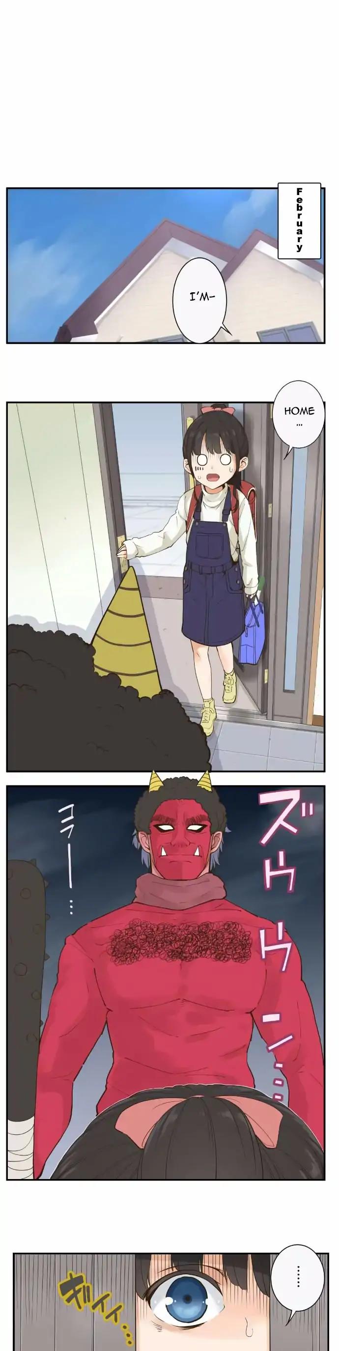 Amanogawa Ke No Yon Shimai Chapter 91 page 2 - Chapter 91: Setsubun