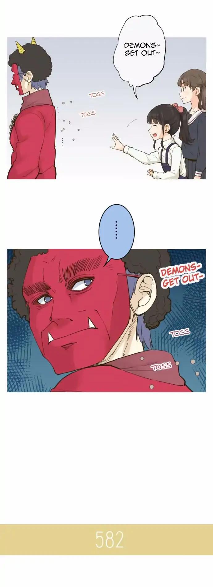 Amanogawa Ke No Yon Shimai Chapter 91 page 9 - Chapter 91: Setsubun