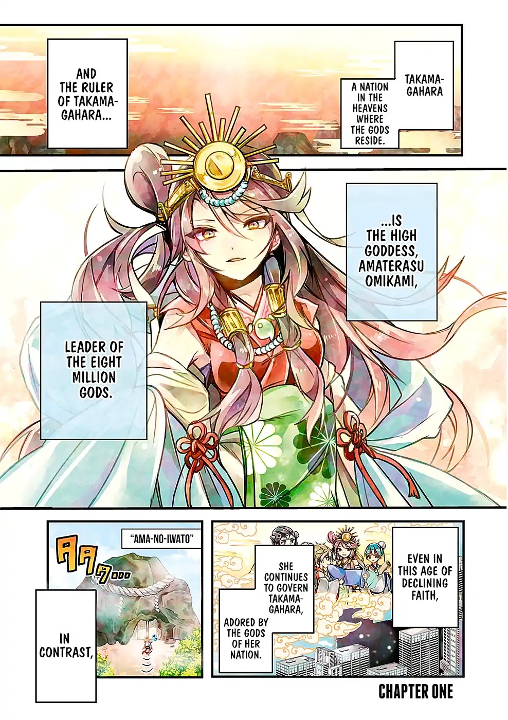 Amaterasu Wants to Stay at Home! Chapter 1 page 3 - Chapter 1: Amaterasu Wants to Stay at Home!
