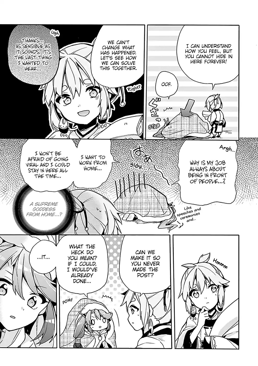 Amaterasu Wants to Stay at Home! Chapter 2 page 10 - Chapter 2: Amaterasu Goes Viral