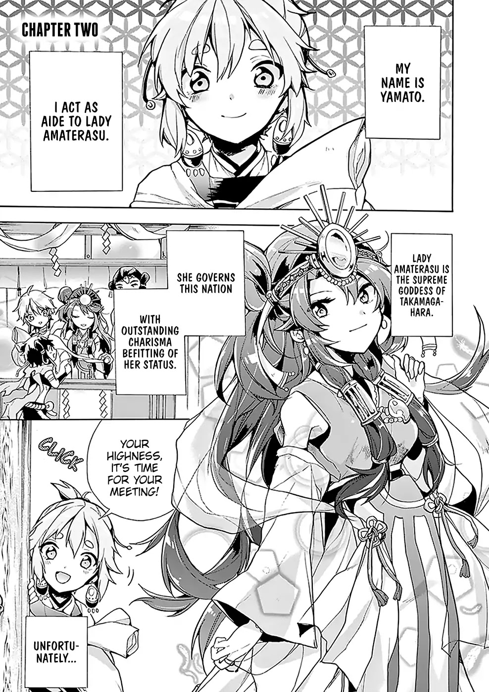 Amaterasu Wants to Stay at Home! Chapter 2 page 2 - Chapter 2: Amaterasu Goes Viral