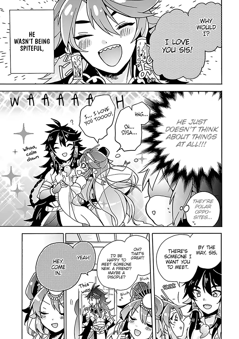 Amaterasu Wants to Stay at Home! Chapter 4 page 20 - Chapter 4: Amaterasu and Susano'o